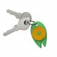 Schlüsselanhänger Zecke, grün